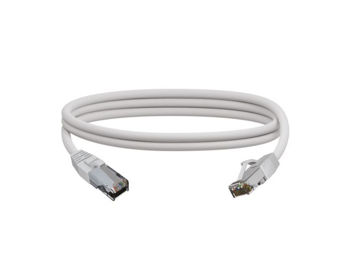 CORDON DE BRASSAGE  1 M CAT6 GRIS
