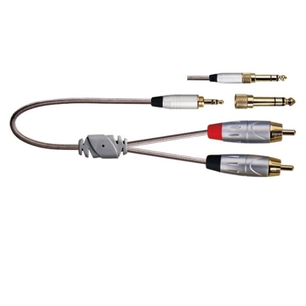 CORDON JACK TO 2 RCA 3M