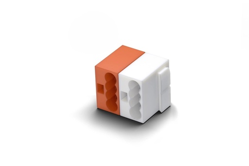 [200359] CONNECTEUR LOXONE 24V BLANC / ORANGE