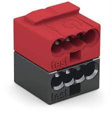 [WAGO243-211] CONNECTEUR WAGO 243-211 ROUGE ET NOIR