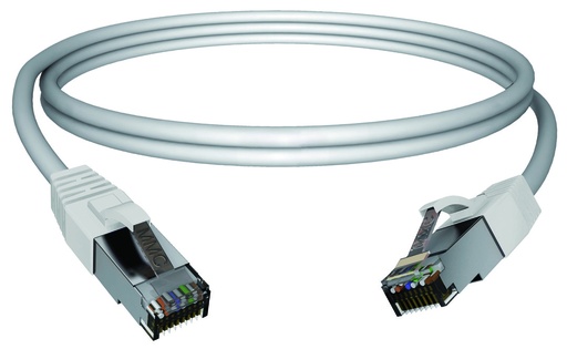 [CORD6-F01M] CORDON DE BRASSAGE MMC1M CAT6 FTP GRIS