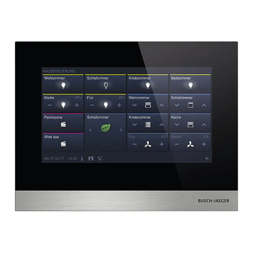 [H8237-4B-03] ECRAN BUSCH JAEGER  TACTILE IP ET KNX 10 PUCE LAN/WLAN