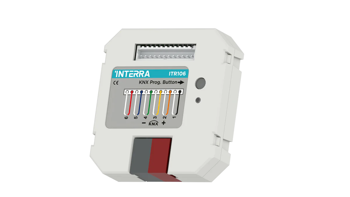 [ITR106] ENTREE BINAIRE INTERRA KNX 06 CHS
