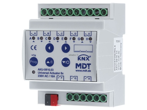 [AKU-0816] MODULE MDT ACTIONNEUR KNX 08 POSITIONS